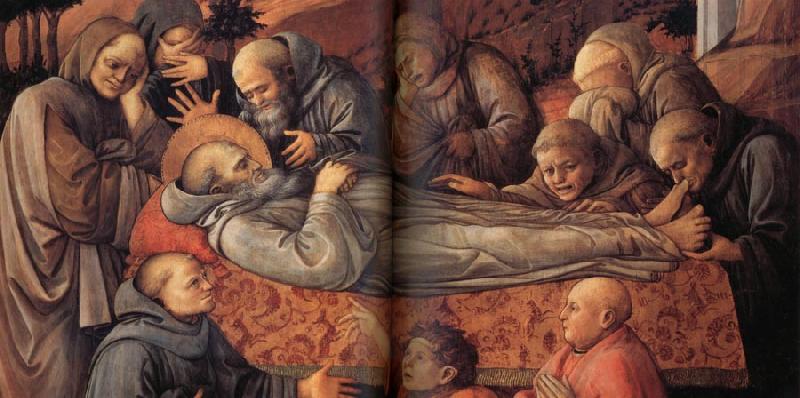 Fra Filippo Lippi Details of The Death of St Jerome. Germany oil painting art